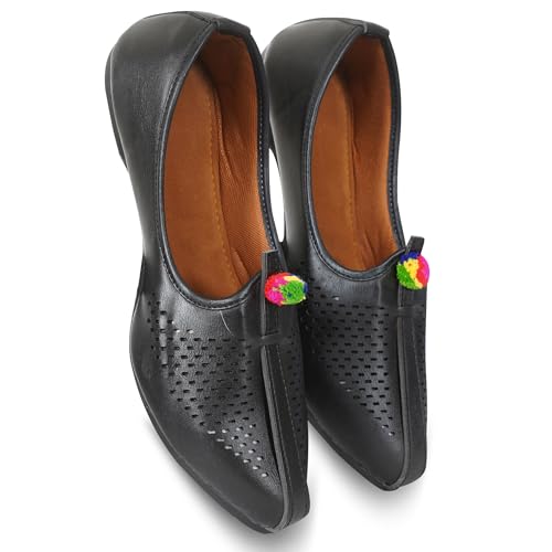 Image of DFR Mens Juttis Ethnic Mojaris | Casual Loafers Juti Shoe for Men