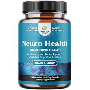 Nootropic Brain Supplement for Memory and Focus Su...