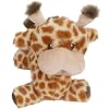 GOOC Kawaii Stuffed Giraffe Animal Fluffy Plush Toy Sitting Baby Giraffe Plushies Doll Anime Gift for Kids or Lover 10 Inch