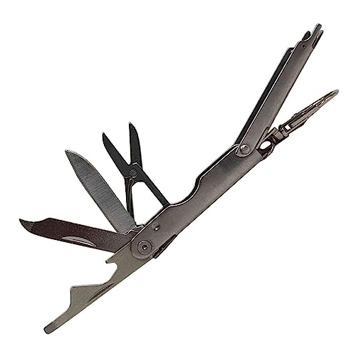 baum-m gmbh Multitool Mini Key Tool 6 in 1 fürs Schlüsselbund