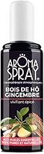 Aroma Spray - Aromatherapy - Ginger Ho Wood - Invigorating Spicy - 100% Pure and Natural Essential Oils - 100 ml