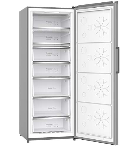 Super General 450 Liters Convertible Upright Freezer SGUF441NFDCI, Frost Free, Quick Freeze Inverter Technology, Digital Display, 70Wx70.5Dx185H cm, Inox Finish, 10-year Inverter Compressor Warranty