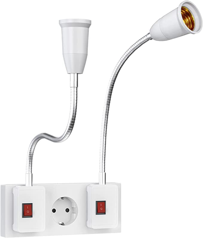 Lampenfassung Mit Kabel Und Schalter