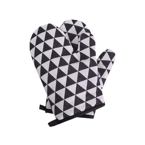 オーブンベーキング用手袋 オーブンミット 電子レンジ 耐熱 リネン手袋 キッチンベーキングツール ベーキングウェア(Girds)
