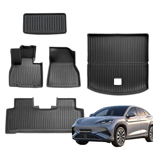 Tapis de sol de coffre en TPE pour BYD Sealion 7 protection sur mesure