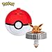 Pokemon Battle Spinning Top and Poke Ball Launcher| Eevee