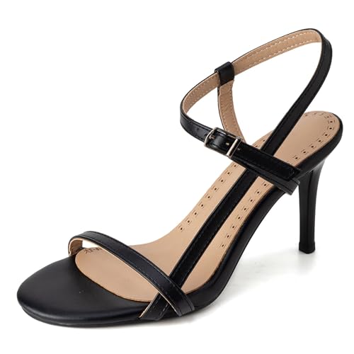 Sandales femme bride arrière Lizoleor pour porter des talons aiguilles sans glisser en salon