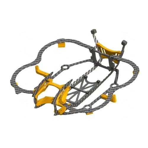 Kit d'armure DJI Neo pour éviter les casses : protection complète et légère en carbone orange