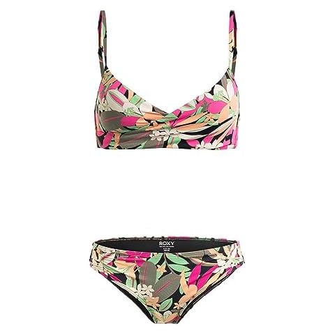 Roxy Printed Beach Classics Wrap Bikini Set Cover