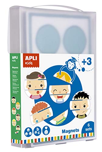 Jeu magnétique Émotions Apli Agipa 17460 format maxi pour enfant