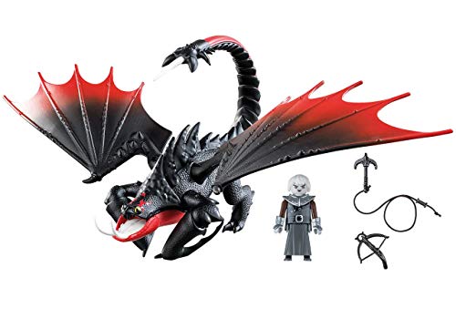 PLAYMOBIL DreamWorks Dragons 70039 Aguij&oacute;n Venenoso y Crimmel, A partir de 4...