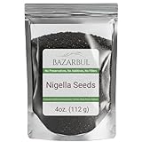 Premium Nigella Seeds (Black Cumin) | Pure, Aromatic & Whole Kalonji Spice (4 Oz) | Essential for Baking, Culinary & Wellness | Non-GMO, No Additives