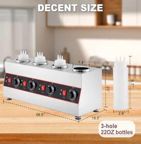 Distributeur de fromage nacho électrique pour soirées et buffets chauds - 7