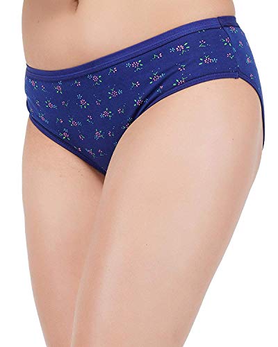 Image of AQUAZZURA Women's Cotton Multicolor Printed Panty | Panties | Bikni (Combo Pack of Three)