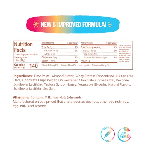 Barritas de proteína para niños Zeek, variedad 12 unidades miniatura 3