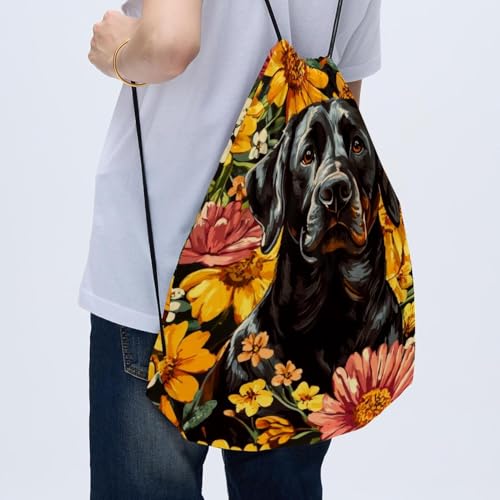 Sac à dos avec cordon de serrage imperméable lot de 2 taille unique