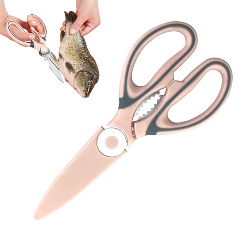 Tijeras De Tijeras De Cocina,Tijeras De Cocina Para Alimentos - Tijeras de cocina de acero inoxidable, tijeras para cortar alimentos, cortador de cocina,Tijeras de cocina multifuncionales, tijeras par
