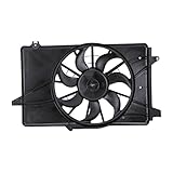 TYC 620220 Ford/Mercury Replacement Radiator/Condenser Cooling Fan Assembly