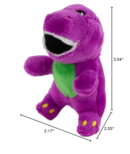 Worlds Smallest Barney Mini-Sized Purple Dinosaur Plush - Image 5
