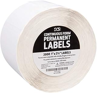 Thermal Label Printer Roll - 2000 (1