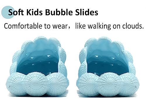 Sharllen Cloud Slides for Boys & Girls - Non-Slip House Slippers for Kids - Beach Slide Sandals in Black, White & Beige2