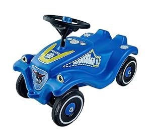 BIG-Bobby-Car Classic Polizei Blau Kinderfahrzeug
