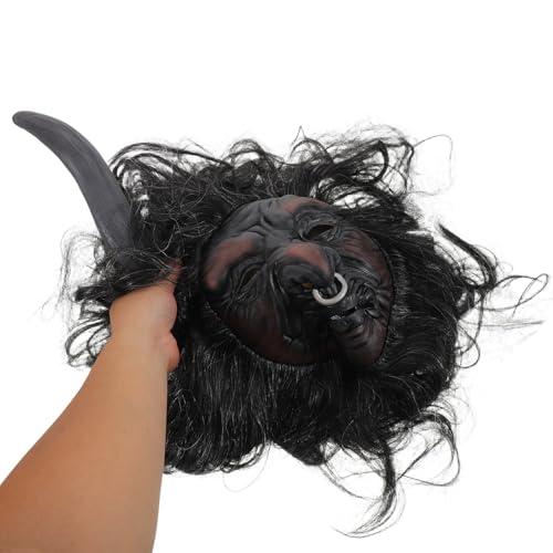 Masque de taureau confortable pour éviter la transpiration en soirée costumée