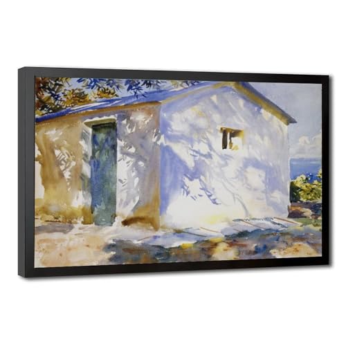 Impression sur toile John Singer Sargent Corfou décoration murale bureau cadre à suspendre 40x61