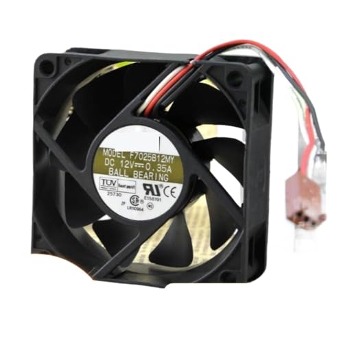 Ventilador de CPU AVC F7025B12MY con rodamiento Dual Ball de alta duración