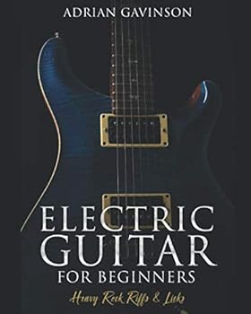 Paperback Electric Guitar For Beginners: Heavy Rock Riffs and Licks Book