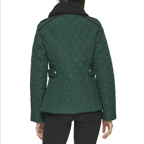 GUESS Womens Guess Women's Quilt Short Light-weight Jacket4