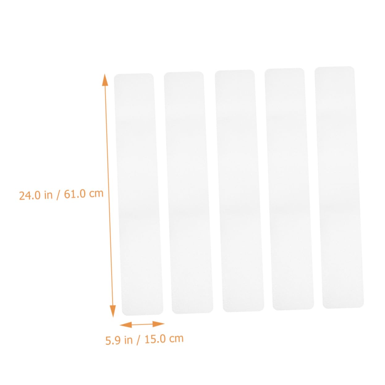10pcs Floor Safety Strips for Bathtubs and Showers Non-Skid Tapes Strong Adhesion for Maximum Grip for Stairs Pools and Wet Areas