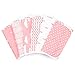 BaeBae Goods Burp Cloths for Baby Girl - Ultra Absorbent Burping Rags - Anti Shrink Unisex Burpy Clothes - Super Soft Jersey Cotton, Large 21