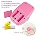 Cute Nail Dryer for Kids, Christmas Gifts for Girls, Quick Dry Pink Nail Fan Dryer, Mini and Portabe Nail Dryer for Regular Polish, Perfect Addition to Kids Nail Polish Set for Girls