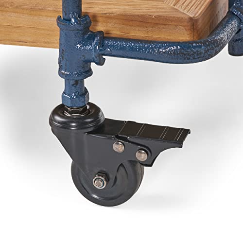 Christopher Knight Home Kanaan Firwood And Iron Coffee Cart, Antique Finish #TOP3