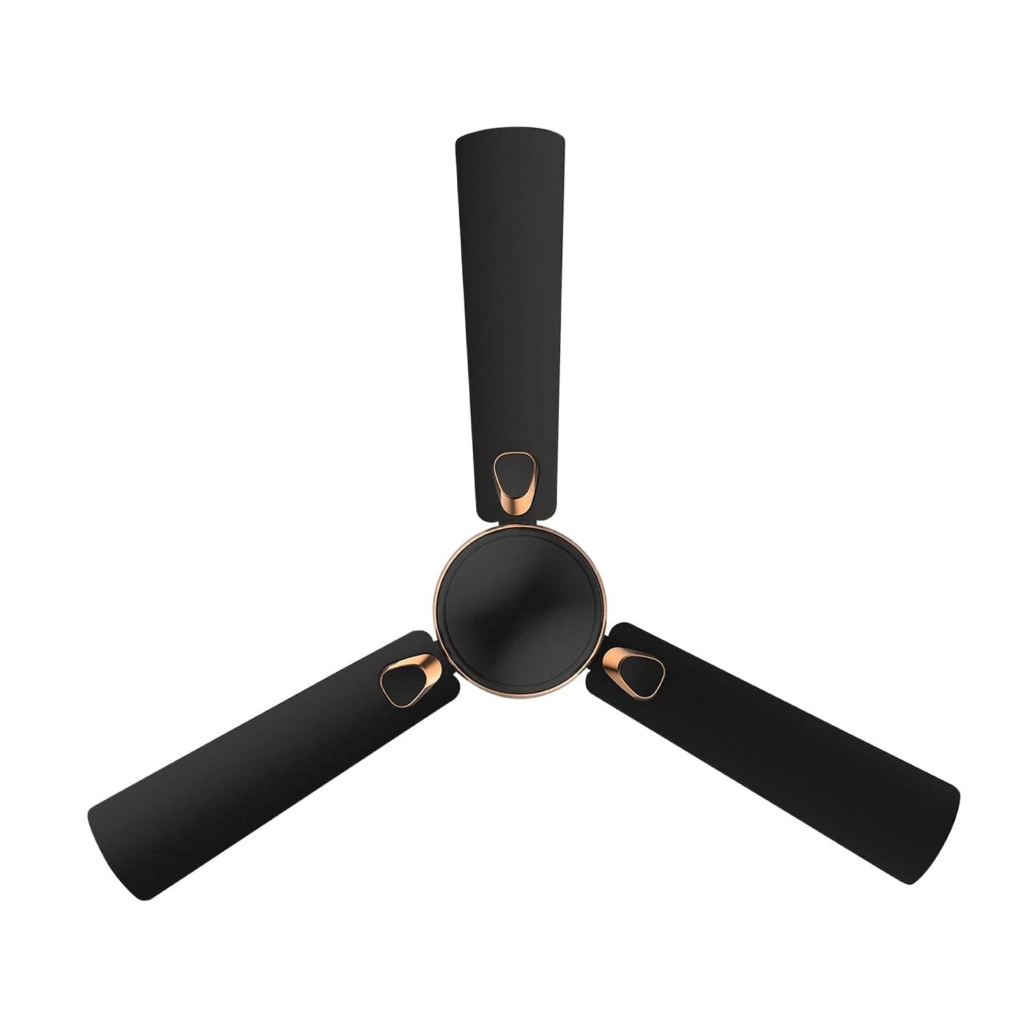 RR Signature Triana 1200MM 2 Star BEE Certified Energy Efficient 50-Watt High-Speed Ceiling Fan For Home and Office (Black)