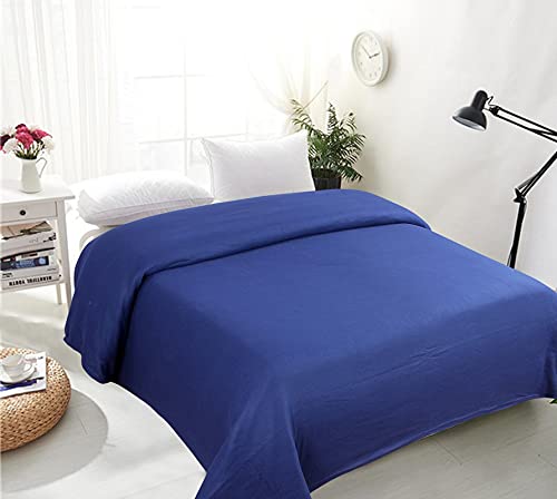 Home Stylish Premium Polar Fleece Blanket,Single (60 x 90 inch) Blue