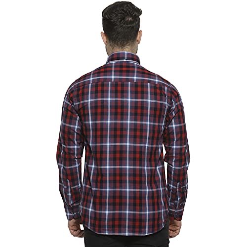 Image of Campus Sutra Men's Cotton Regular Fit Button Down Shirt