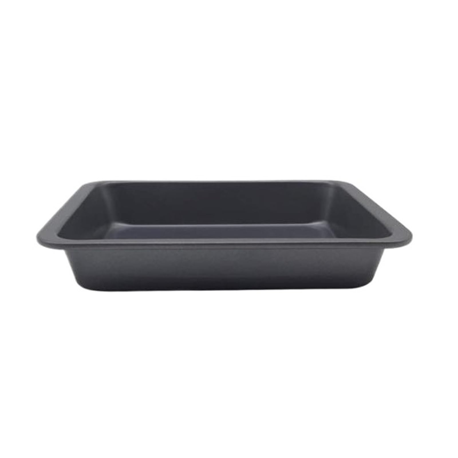 Teglia rettangolare antiaderente da 23 cm, teglia in acciaio inossidabile, ideale per biscotti, muffin, cupcake e la cucina di tutti i giorni(12inch)