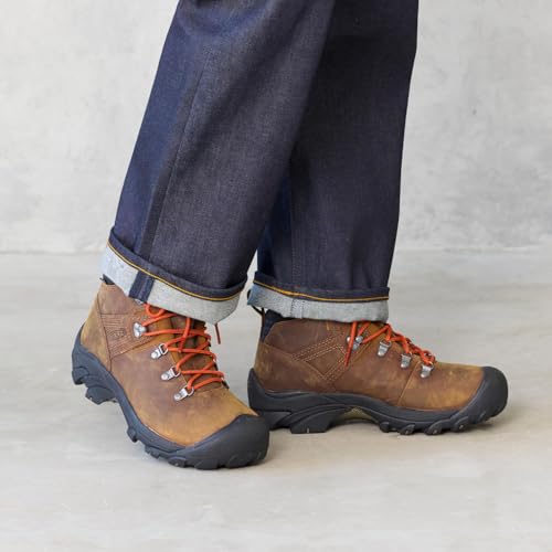 KEEN Damen Pyrenees Wanderschuh, Syrup, 38 EU
