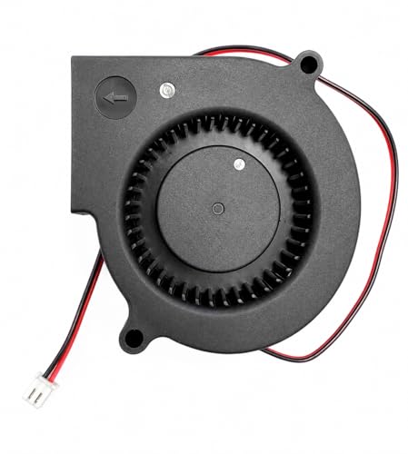 Image of DHRUVPRO CLB7530SH DC 12V 0.45A 2-Pin Brushless High Speed Air Blower Fan