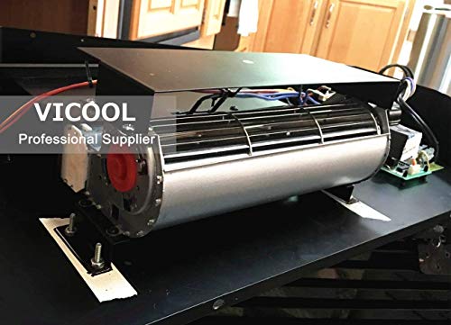 Vicool Gfk4, Fk12, Fk24 (Upgrade) Replacement Fireplace Blower Fan Unit Compatible With Monessen, Vermont Castings, Majestic, Temco, Lopi, Rotom R7-Rb12 #TOP6