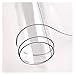 KUAIE Mata krzesła na twardych podłóg Poduszka na krzesło Przezroczyste PVC. Niepoślizgowa odporna na stażowa ochrona podłogi dywanowa, konfigurowalna (Color : Clear-1.5mm, Size : 80x120cm)