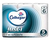  Papel higiénico Just 1 5 capas COLHOGAR 6 rollos