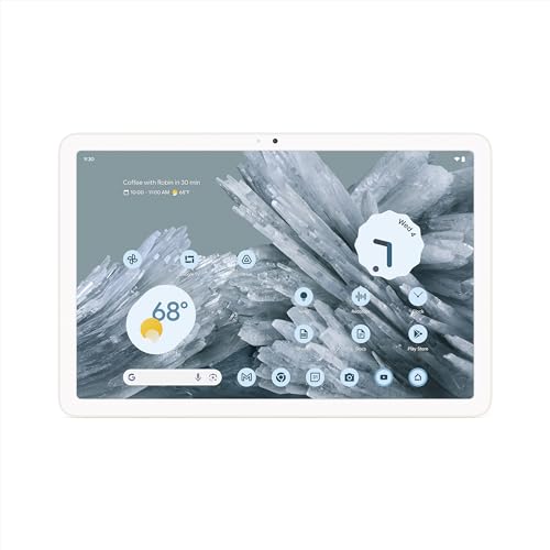 Google Pixel Tablet – Android Tablet with 11-Inch Screen and Extra-Long Battery Life – Porcelain – 8 GB RAM – 256 GB