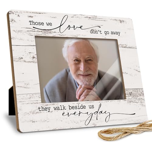 Palasarkaaa Memorial Pictures Frame Sympathy Gifts For Loss Of Loved One Bereavement Gifts For Loss Of Mother Father Husband Sympathy Gift Fits 4x6 In Photo