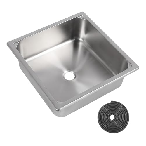 Fregadero de cocina pequeño con drenaje de 40mm Jeffergarden 7