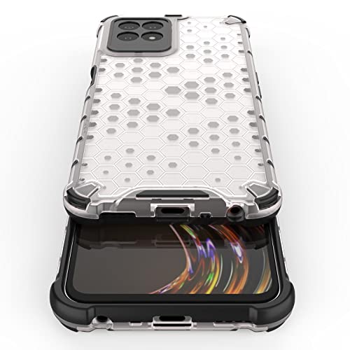 Image of Glasgow Back Case Cover Designed for Realme Narzo 50 / Realme 8i - Transparent