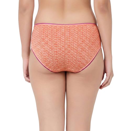 Image of juliet Cotton Hipster Premium Panties Set of 5 Full Coverage Stretchable Fabric