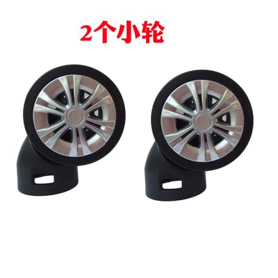 Ruedas Maletas Repuesto Maleta Accesorios De Reemplazo Equipaje Desmontable Ruedas Universales Desmontables Enchufe(CL01-1Pair-2Wheels)